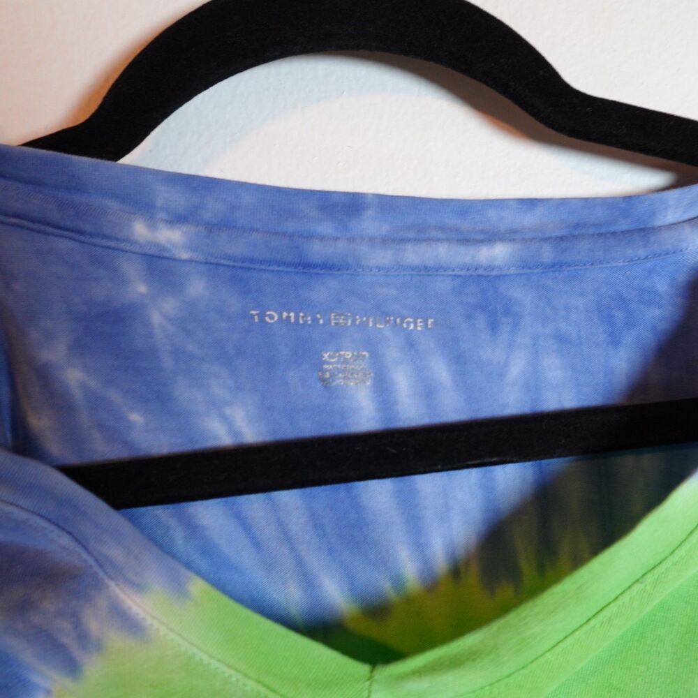 Tie Dye Boho Womens Top Size XS Tommy Hilfiger - Picture 4 of 9